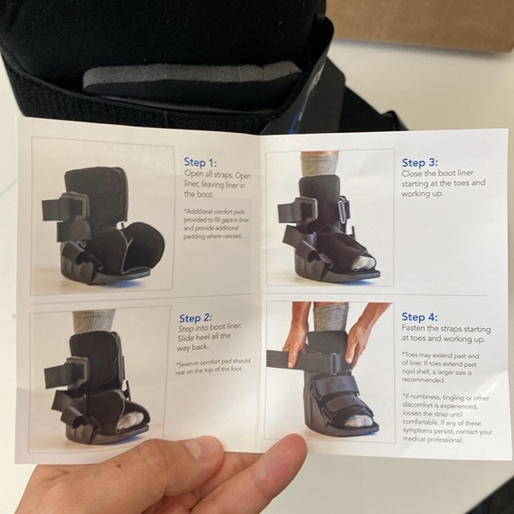 United Ortho Short Air Cam Walker Fracture Boot Fits Left or Right XL NWT - Picture 6 of 10